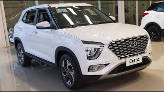 Novo Hyundai Creta 2022 nas concessionárias  detalhes preços e consumo  wwwcarblogbr [upl. by Adelheid]