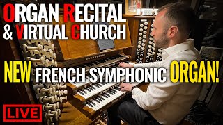 🔴 An Organ Recital Virtual Church  Schloßkirche Chemnitz [upl. by Seema]