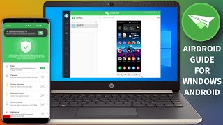 AirDroid Installation Guide for Windows and Android 2022 [upl. by Wandis]
