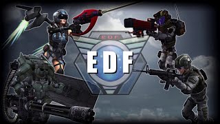 Earth Defense Force 5  Oh We Are The Valiant Infantry [upl. by Gilmore890]