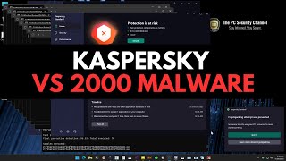 Kaspersky vs 2000 Malware [upl. by Harald]