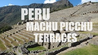 Vacation Peru Machu Picchu Terraces  Peru [upl. by Ailuj]