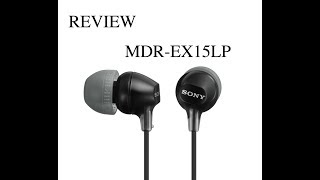 Sony earphones review model MDREX15LP [upl. by Knighton]