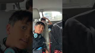 never a dull moment 🤣 tiktokfamily roadtrip familyroadtrip bts [upl. by Adnawot]