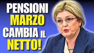 INPS⚠️PENSIONI MARZO 2024 CAMBIANO GLI IMPORTI [upl. by Salohcin]