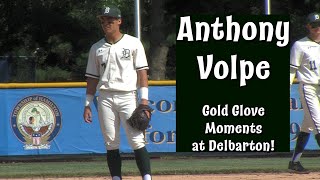 Anthony Volpe  NY Yankees SS  Gold Glove Moments at Delbarton HS [upl. by Chilton]