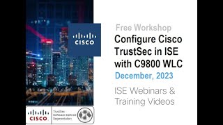 Configure Cisco TrustSec in ISE with C9800 WLC [upl. by Bennink196]