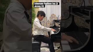 Schumann Papillons Op2 shortspiano schumann papillons [upl. by Oinotnanauj593]