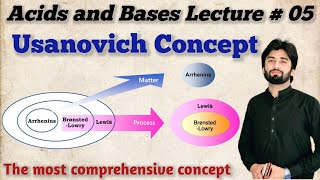 Usanovich Concept of Acids and Bases  Usanovich theory on acids and bases Lec05 acidbase [upl. by Ketchum]