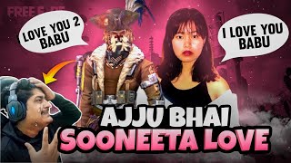 Ajjubhai love sooneeta ❤️ Ajju bhai marrige with sononeta 😱 Ajju bhai love sunita  Total gaming [upl. by Lunette]