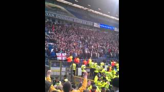 blackburn rovers v burnley police take action [upl. by Ira]