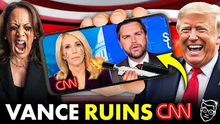 INSTANT REGRET CNN Has OnAir PANIC ATTACK As JD Vance FLIPS Script on Host ATTACKING Trump [upl. by Urial879]