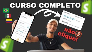 ✅ PASSO A PASSO CRIAÇÃO DE LOJA VIRTUAL DE DROPSHIPPING NA SHOPIFY 2023  TUTORIAL COMPLETO [upl. by Shannan178]