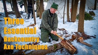 Three Backcountry Axe Techniques You Should Know [upl. by Thibault]