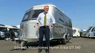 2019 Model Hymer Eriba 540 GTI touring caravan review [upl. by Martreb]