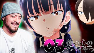 🔪 ¡YAMADA EN MODO YANDERE  BOKU NO KOKORO 03 TP2  REACCIÓN [upl. by Oisangi]