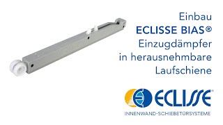 Einbau Eclisse BIAS Einzugdämpfer in herausnehmbare Laufschiene [upl. by Walling552]