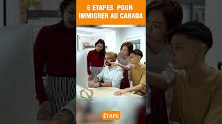 5 étapes pour immigrer au Canada [upl. by Bowne809]