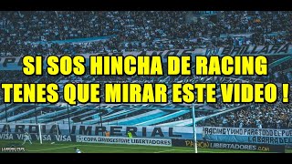 SI SOS HINCHA DE RACING TENES QUE MIRAR ESTE VIDEO [upl. by Daley]