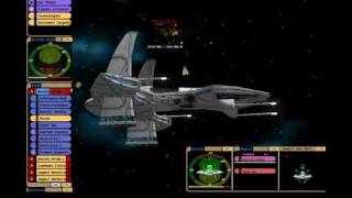 Star Trek Bridge Commander Asgard Fleet vs Replicator Fleet PC GAMEPLAY [upl. by Og561]