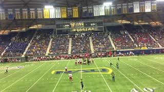 First NAU Football Game versus EWU  Running of the Freshmen [upl. by Leahcimed]