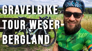 200 KM Challenge in 10 Stunden mit Canyon Grizl  GRAVELBIKE TOUR Weserbergland  Vegandy [upl. by Revolc275]