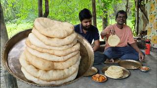 নতুন কায়দায় নানপুরী রেসিপি একবার এইভাবে বাড়িতে বানিয়ে দেখুন  Naan Puri Recipe [upl. by Ilahtan]