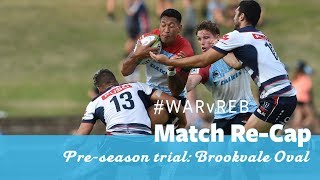 Preseason trial recap NSW Waratahs vs Melbourne Rebels [upl. by Acassej]