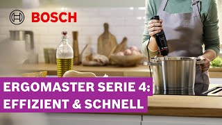 Der ErgoMaster Serie 4 Stabmixer Mehr Druck mehr Drehzahl Dauerhaft [upl. by Zindman]