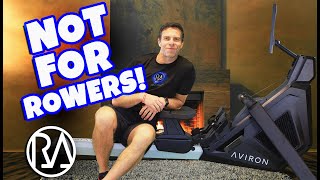 The Aviron Strong Rowing Machine  NOT FOR CONCEPT2 ROWERS  RowAlong Review [upl. by Ynnavoj]