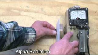 Alpha beta and gamma radiation demonstrated [upl. by Wise]