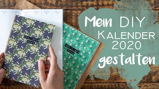 MEIN Kalender 2020  DIY Kalender kreativgefühl [upl. by Rednal]