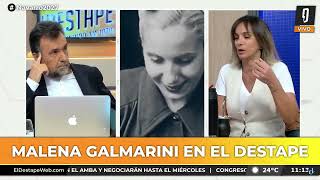 Malena Galmarini cuestionó que Milei se haya apropiado de la figura de Carlos Menem [upl. by Eliades]