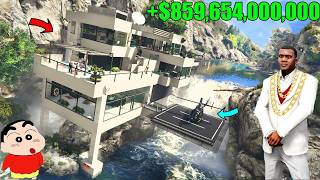 FRANKLIN BECOME PRESIDENT WITH SHINCHAN TO MAKE 10000000 IN GTA5 [upl. by Wrdna796]