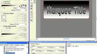 Avid Marquee Title Tool Tutorial [upl. by Olegnaid]