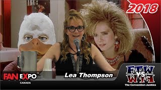 Back to the Futures Lea Thompson  Fan Expo Canada 2018 Full Panel [upl. by Namya]