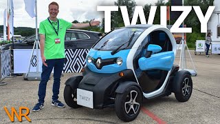 Renault Twizy  The FUN TwoSeater EV  WorthReviewing [upl. by Urdna]