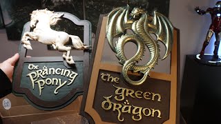 Channel Update amp Unboxing Prancing Pony amp Green Dragon Inn Signs from The Blue Boar [upl. by Eicnan924]