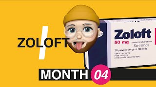 Sertraline VLOG 4 Months Zoloft [upl. by Cressi566]