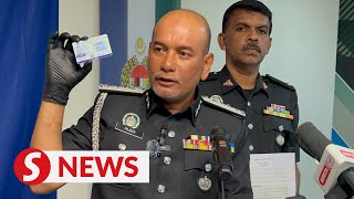 Syndicate luring Myanmar nationals with unrecognised refugee cards busted in JB [upl. by Abana]