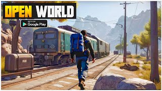 Top 5  New OPEN WORLD Games  for Android  2024 Kaalgamers [upl. by Haelem]