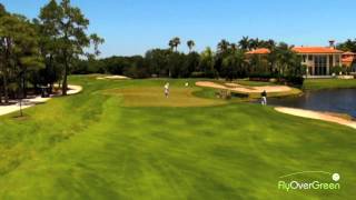 Frenchmans Creek Beach amp Country Club  drone aerial video  North  Hole12 [upl. by Markos70]