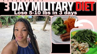 MILITARY DIET WEIGHT LOSS RESULTS MUST SEE UPDATED 2022 [upl. by Cochrane168]