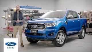 2019 Ford Ranger XLT Walkaround Review Inside and Out  Ford Australia [upl. by Cassandry]