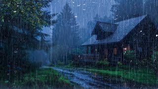 Sons de Pluie pour Dormir et Détendre en 3 minutes  Bruit de Pluie et tonnerre dans la Forêt [upl. by Hcirdeirf888]