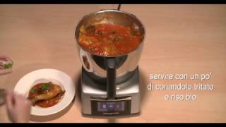 Pollo ai peperoni  Ricetta Cook Expert Magimix IT [upl. by Alleuqram496]