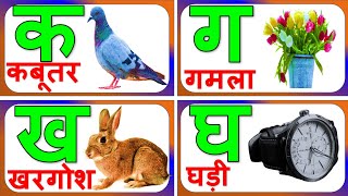 क से कबूतर हिंदी वर्णमाला गीत अ से अनार आ से आम हिंदीस्वरhindi varnamala geet a for apple ABCD [upl. by Adnara]