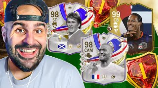 99 VAN DIJK 98 ZIDANE amp 98 DALGLISH FUT CHAMPS 🥵️ FC 24 ULTIMATE TEAM [upl. by Rufina291]