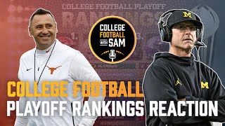 Final 2023 College Football Playoff Rankings Live Reaction  Watch Party  College Football 2023 [upl. by Arinaid233]