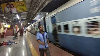 BUDDHA POORNIMA EXPRESS Arrival at Mughalsarai Railway Station [upl. by Neyut444]